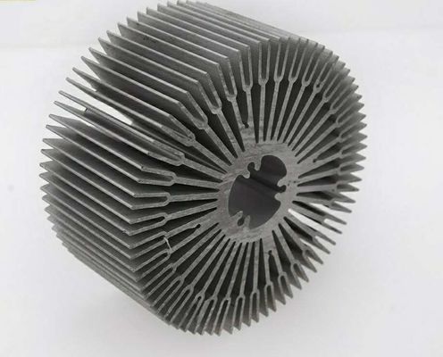 Het poeder bedekte Flexibele Ronde Heater Radiator Aluminum Profiles met een laag