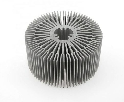 Het poeder bedekte Flexibele Ronde Heater Radiator Aluminum Profiles met een laag