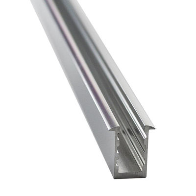 6063 T5 anodiseerde Zilveren Vorm 5.8m van D de Ladderprofielen van de Aluminiumlegering