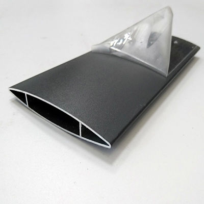 6M Tent Tube Anodized de Zilveren Zwarte Profielen van de Aluminiumuitdrijving