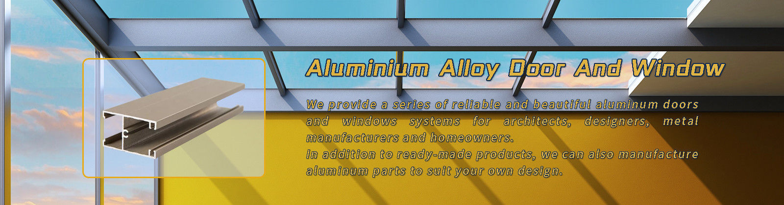 De standaardprofielen van de Aluminiumuitdrijving